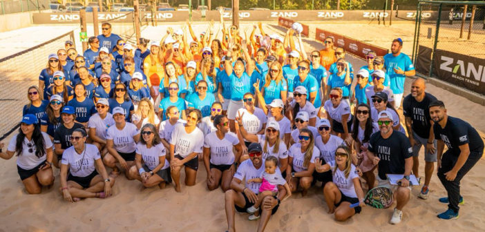 Beach Favela promove ação beneficente no CT Lucas Sousa e arrecada mais de 30 mil absorventes contra a pobreza menstrual.