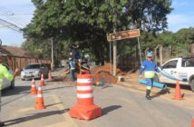 Cruzamento das ruas Sacramento e Marechal Deodoro terá bloqueio no domingo e segunda para obras da Sanasa
