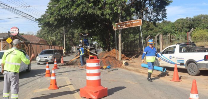 Cruzamento das ruas Sacramento e Marechal Deodoro terá bloqueio no domingo e segunda para obras da Sanasa